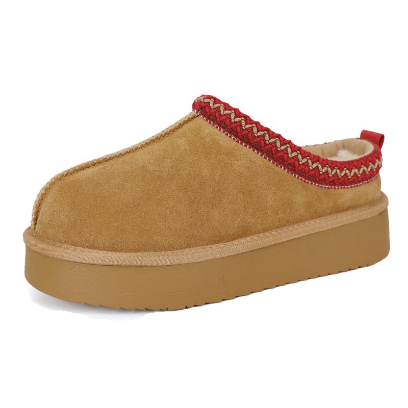 Suede Fur Ankle Boots