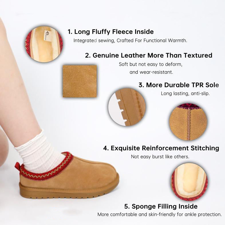 Suede Fur Ankle Boots