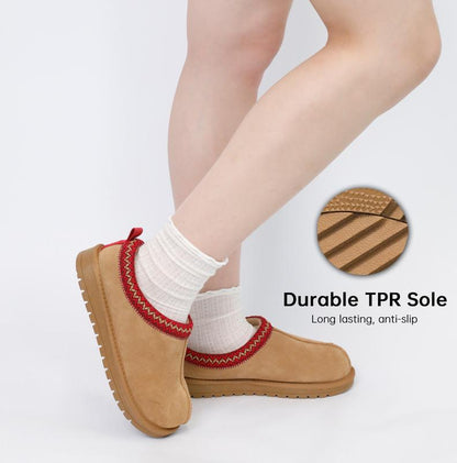 Suede Fur Ankle Boots